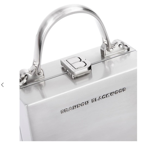 NWT Brandon Blackwood Metal Bag - Picture 8 of 17